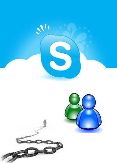 unir skype messenger